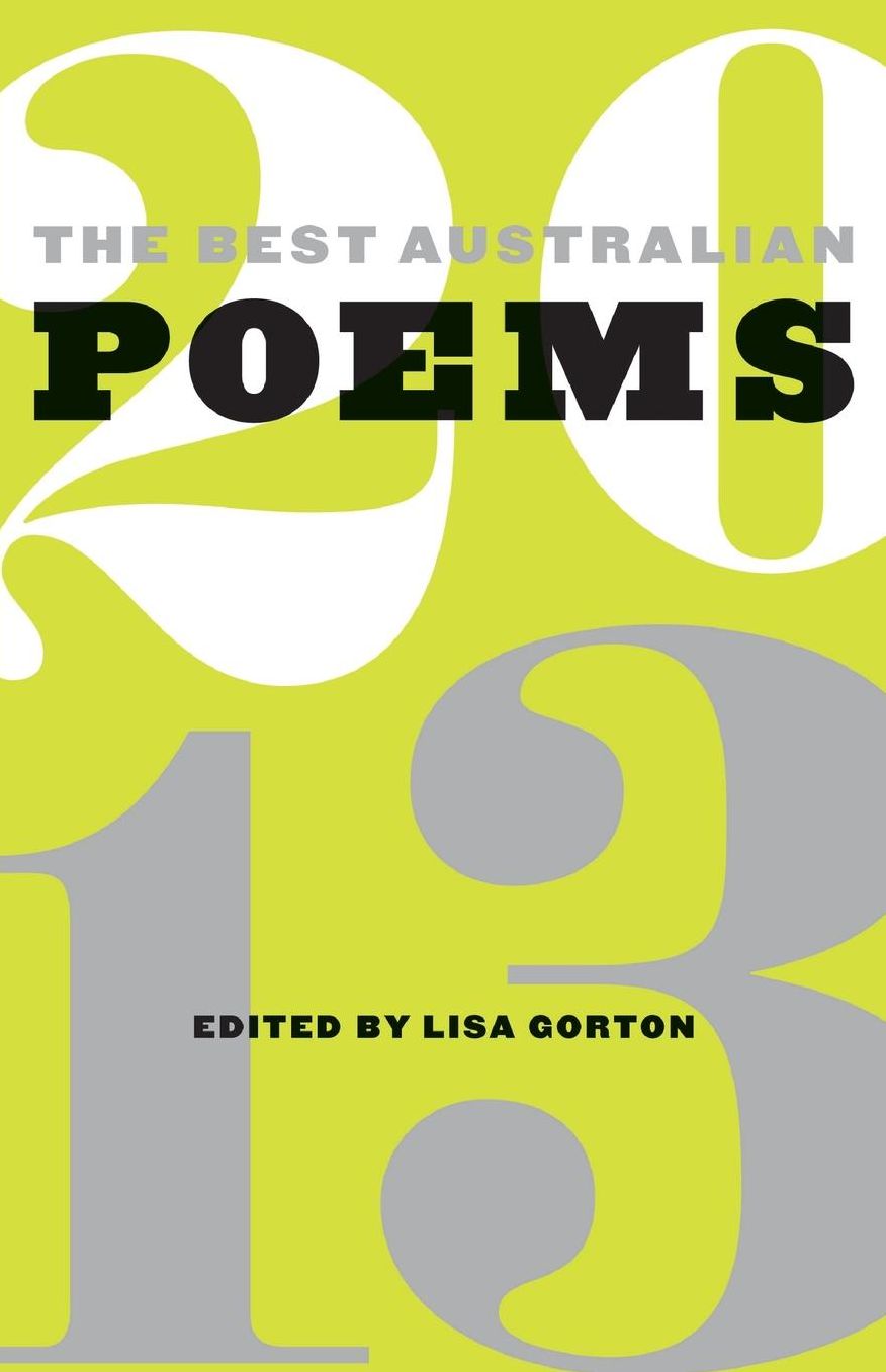 The Best Australian Poems 2013