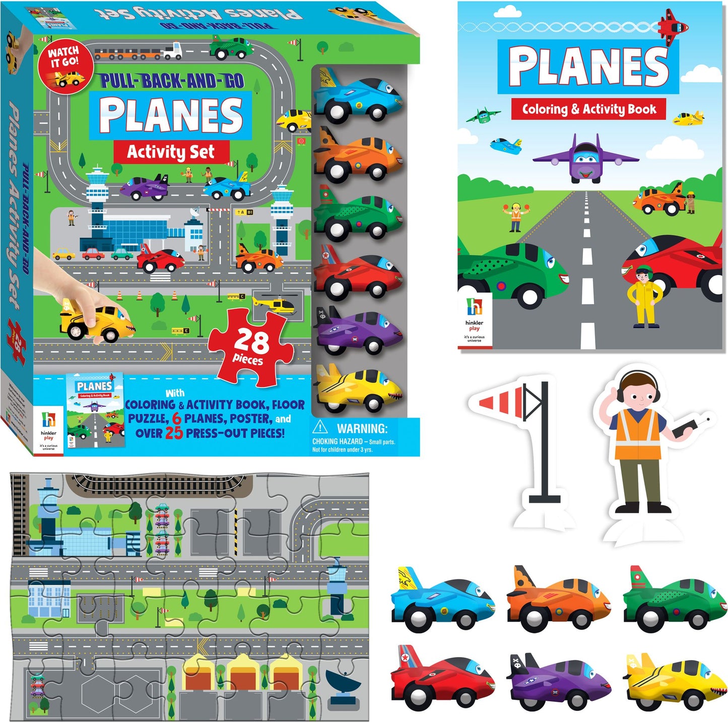Pull Back & Go - Planes