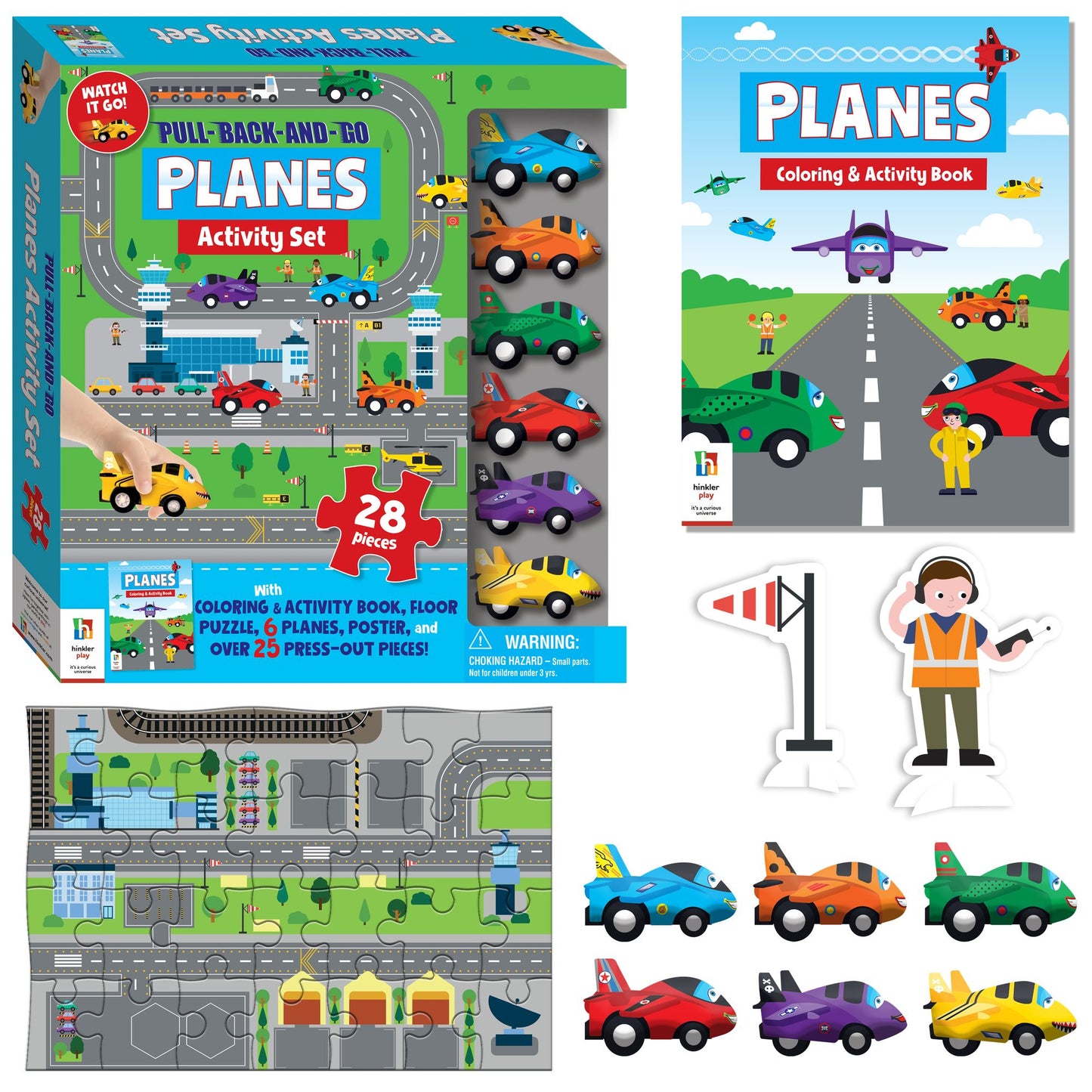 Pull Back & Go - Planes