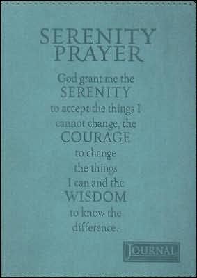 Serenity Prayer Journal