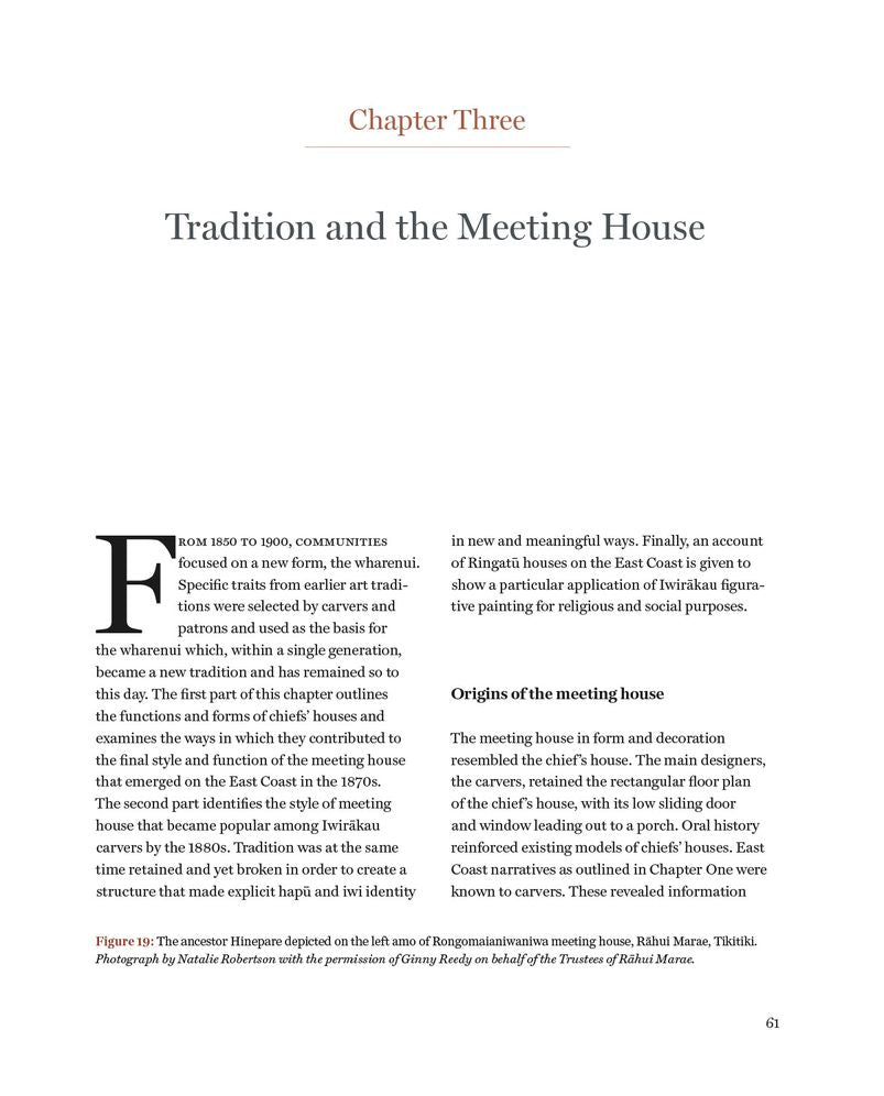 A Whakapapa of Tradition: One Hundred Years of Ngato Porou Carving, 1830-1930