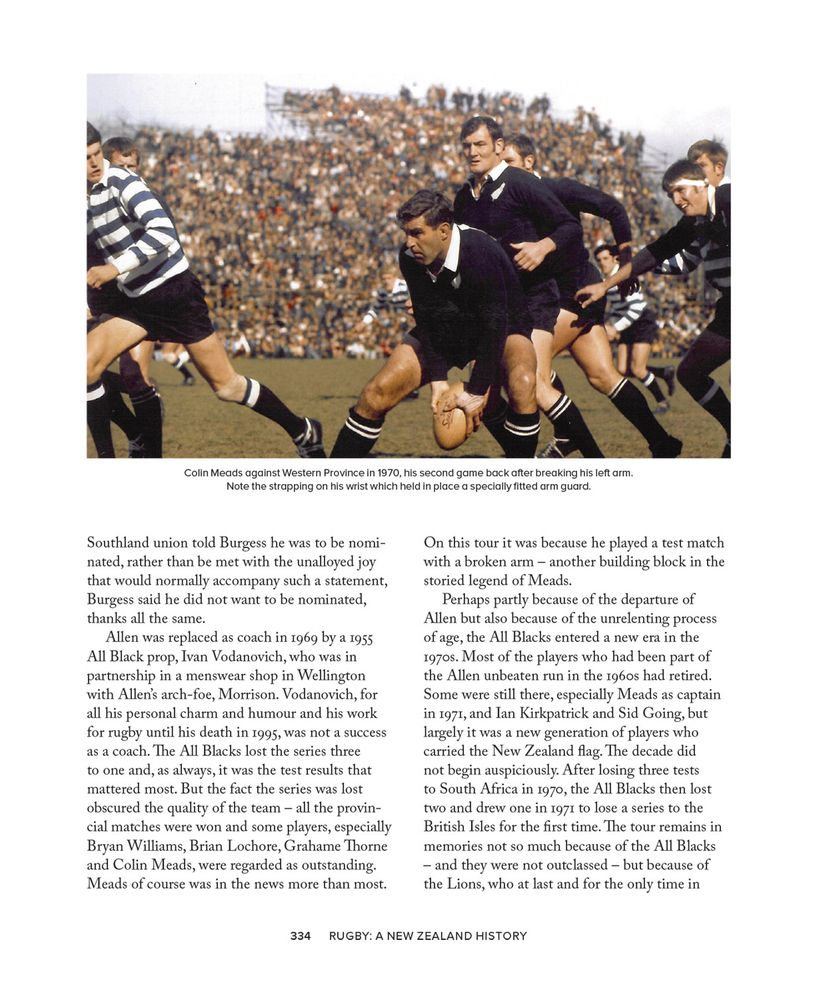 Rugby: A New Zealand History