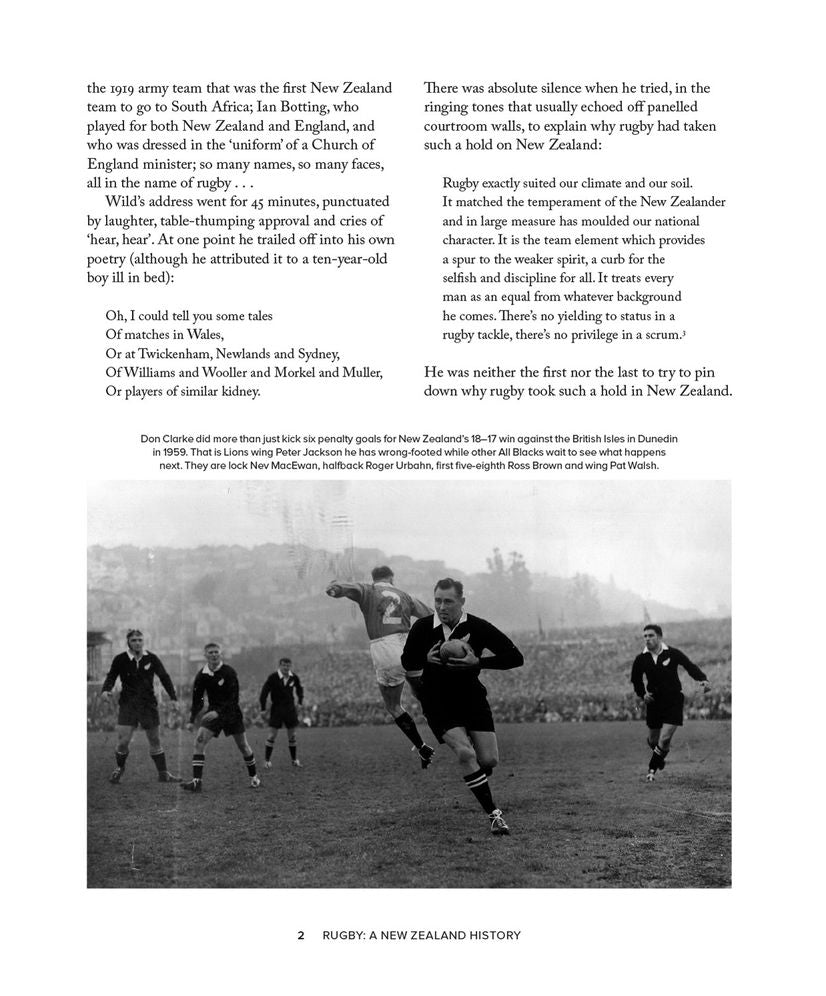 Rugby: A New Zealand History