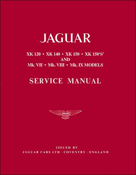 Jaguar XK120/140/150 WSM