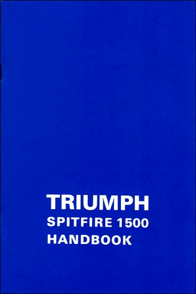 Triumph Spitfire1500(76)+Sup Hndbk
