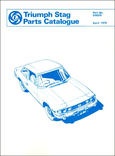 Triumph Stag Offical Parts Catalog