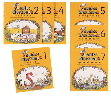 Jolly Phonics Workbooks