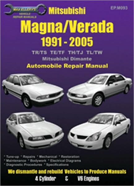 Mitsubishi Magna/Dimante 1991 to 2005: Automobile Repair Manual