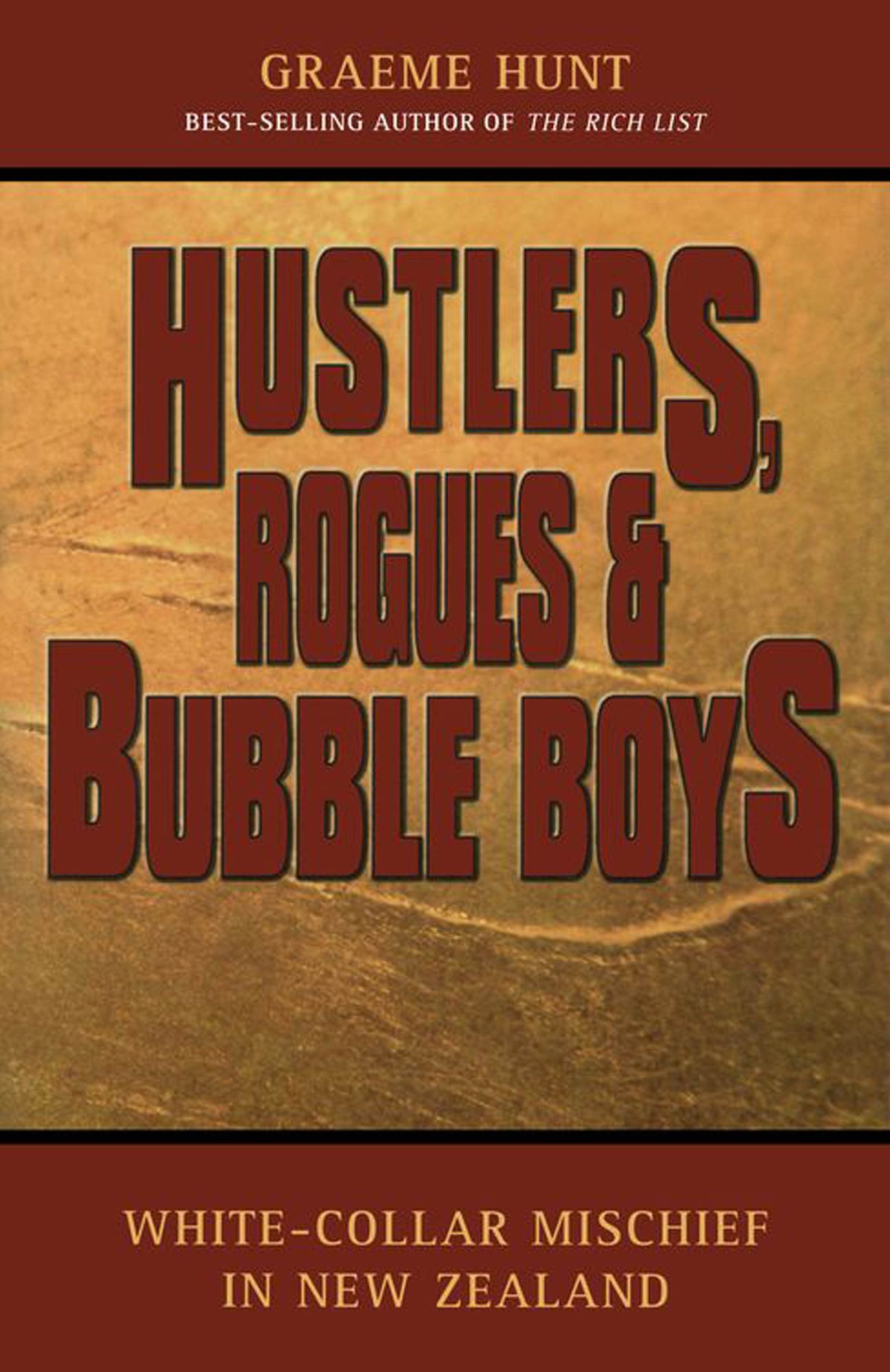 Hustlers, Rogues & Bubble Boys: White-collar mischief in New Zealand