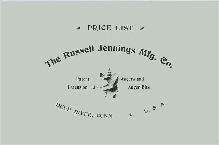 Russell Jennings Manufacturing Company Trade Catalog, 1899