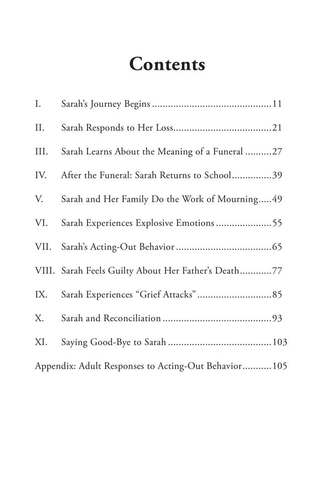 Sarah's Journey; One Child's Experience with the Death of Her Father
