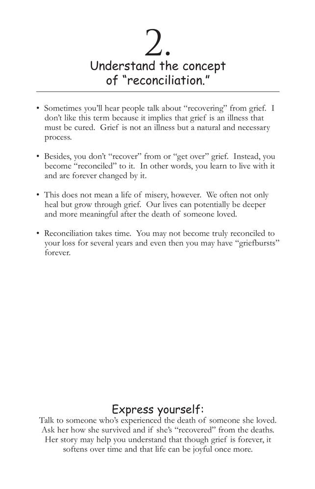 Healing Your Grieving Heart for Teens: 100 Practical Ideas