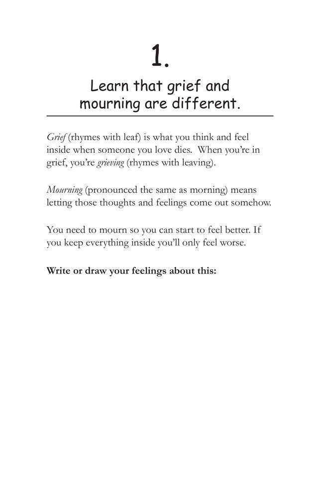 Healing Your Grieving Heart: 100 Practical Ideas for Kids