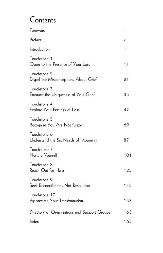 Understanding Your Grief: Ten Essential Touchstones for Finding Hope and Healing Your Heart