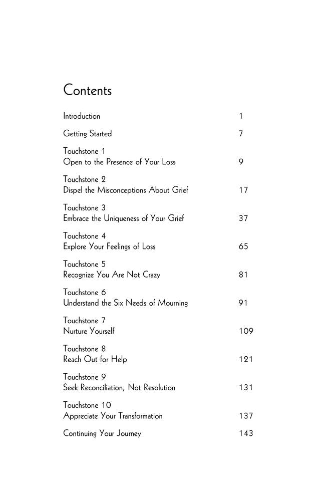 The Understanding Your Grief Journal: Exploring the Ten Essential Touchstones