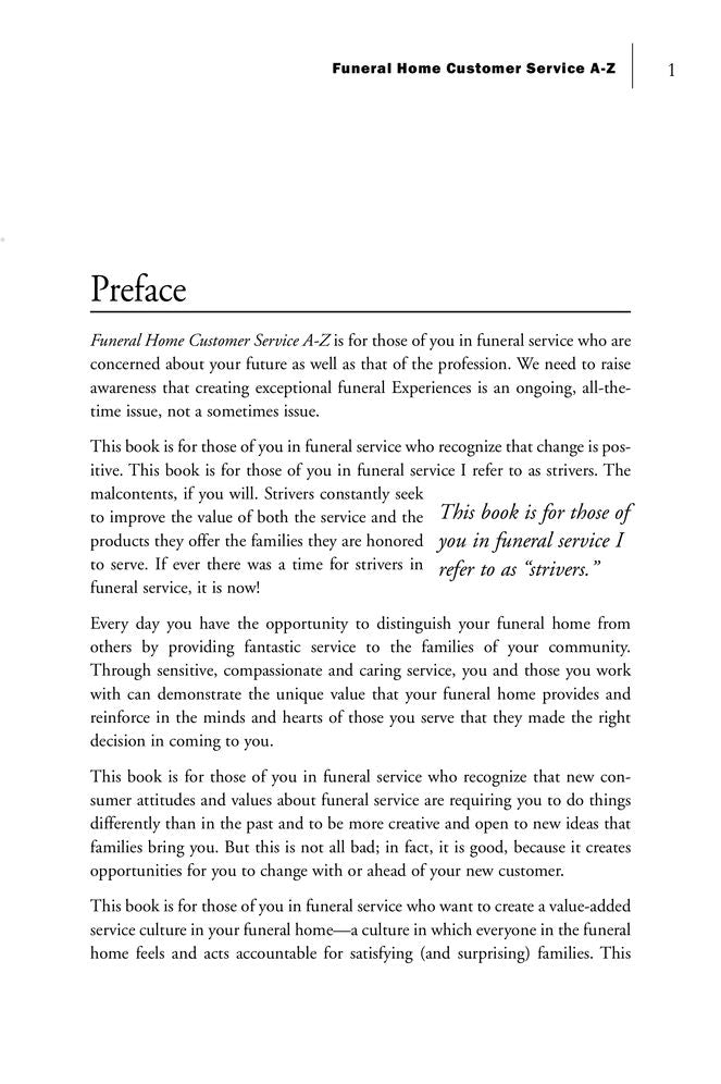 Funeral Home Customer Service A-Z: Creating Exceptional Experiences for Today's Families