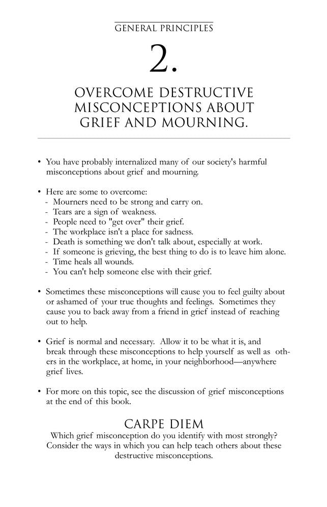 Healing Grief at Work: 100 Practical Ideas after Your Workplace Is Touched by Loss