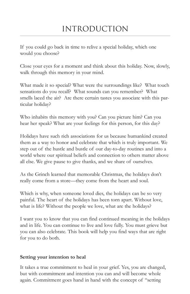 Healing Your Holiday Grief: 100 Practical Ideas for Blending Mourning and Celebration During the Holiday Season