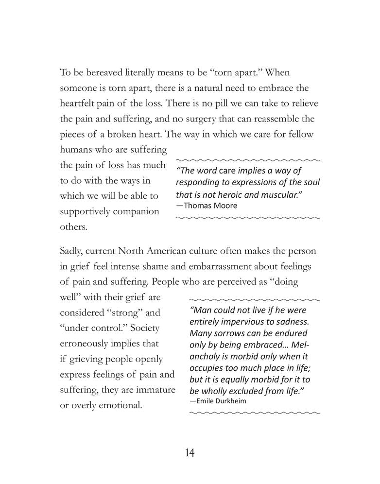 The Handbook for Companioning the Mourner: Eleven Essential Principles