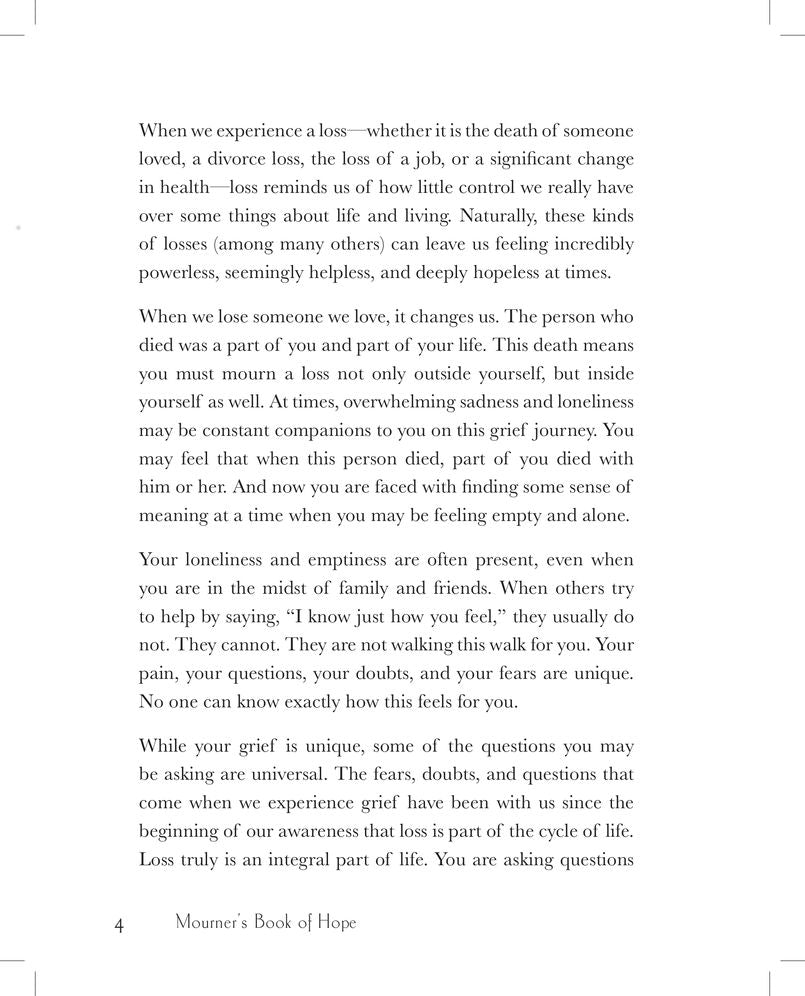 The Mourner's Book of Hope