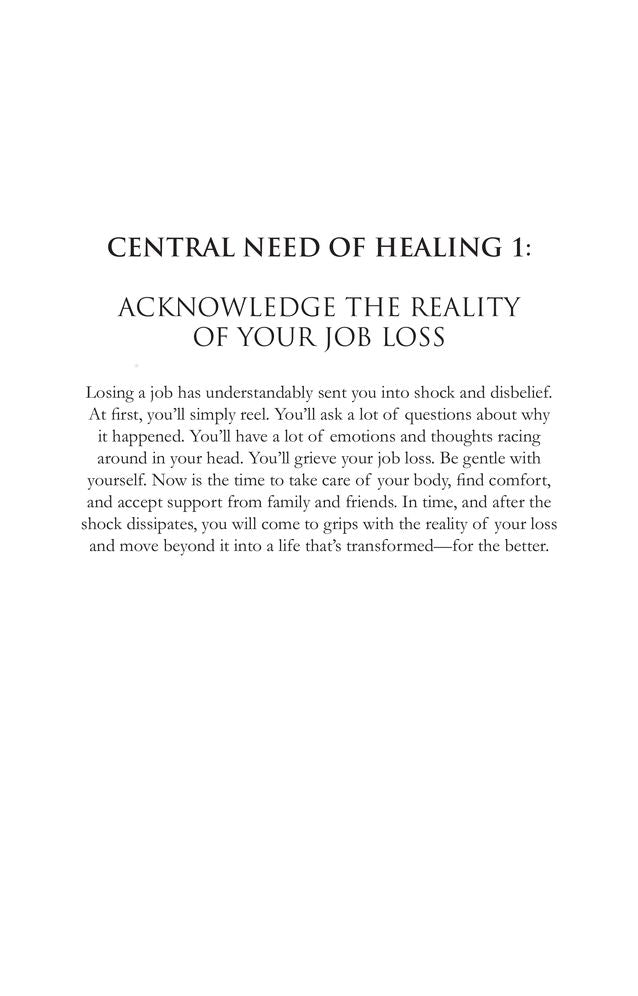 Healing After Job Loss: 100 Practical Ideas