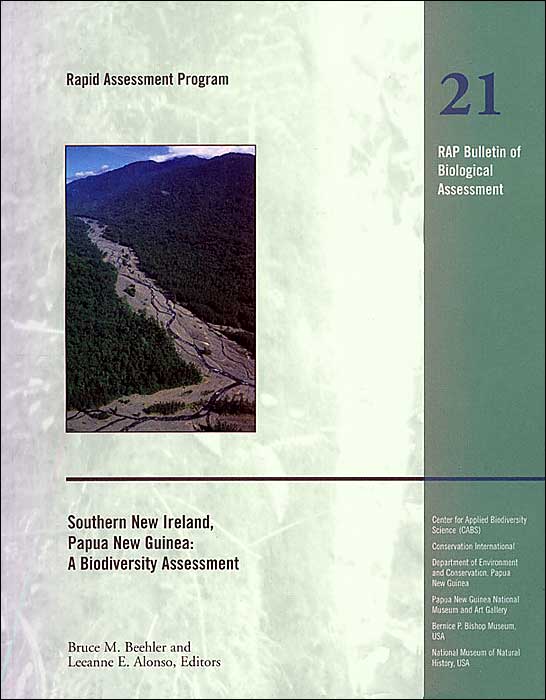 Southern New Ireland, Papua New Guinea: A Biodiversity Assessment