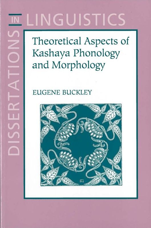 Theoretical Aspects of Kashaya Phonology and Morphology