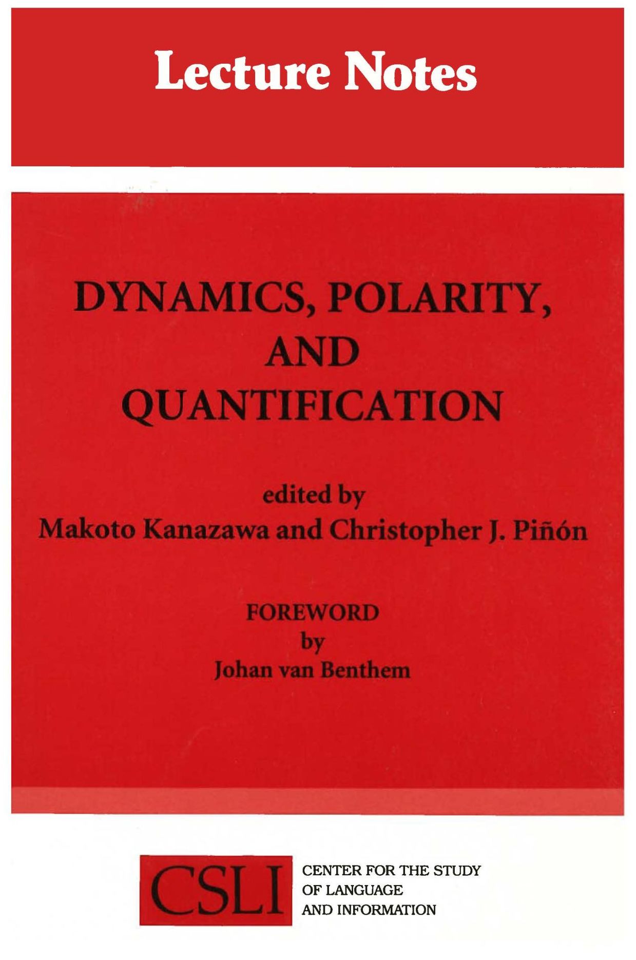 Dynamics, Polarity and Quantification