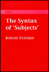 Syntax of Subjects