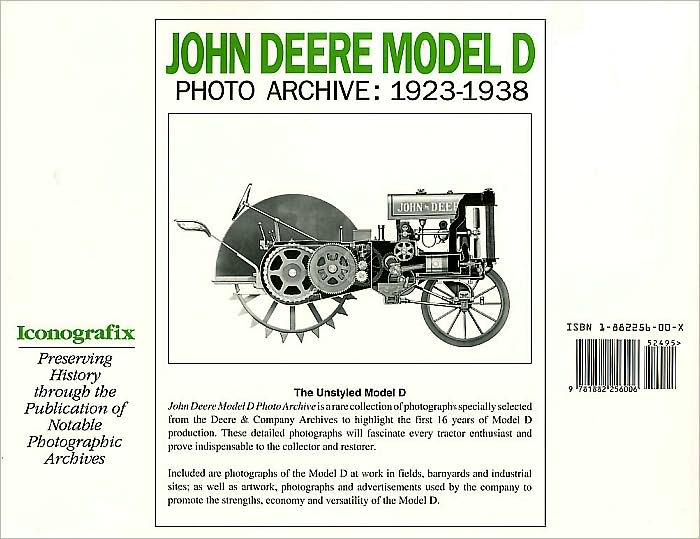 John Deere Model D Photo Archive: The "Unstyled" Model "D", 1923-1938