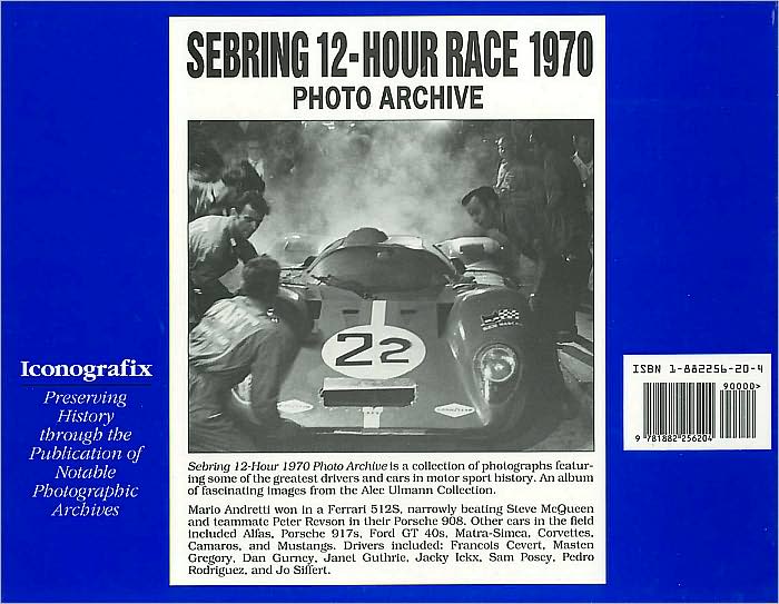 Sebring 12-Hour Race 1970 Photo Archive
