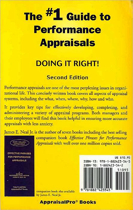 The # 1 Guide to Performane Appraisals : Doing It Right!