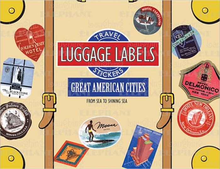 Great American Cities Luggage Labels