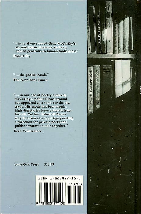 Eugene J. McCarthy Selected Poems