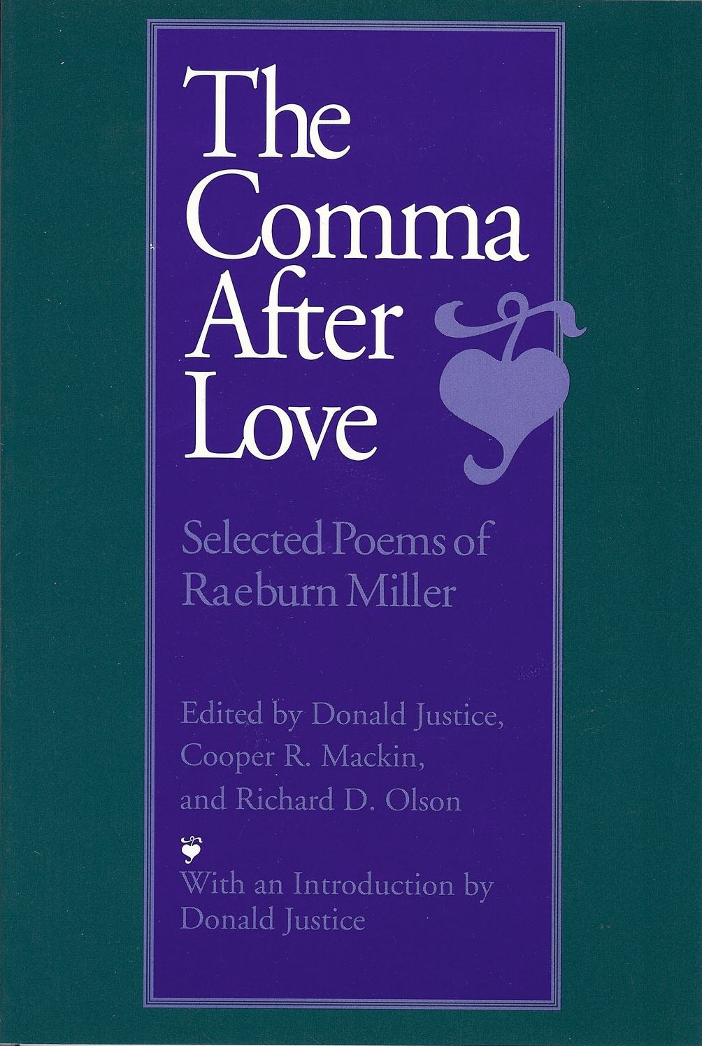 The Comma after Love