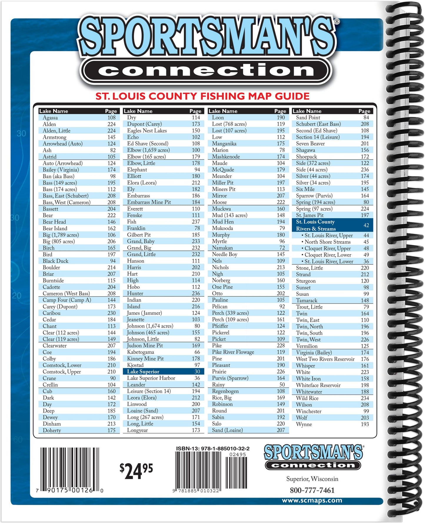 St. Louis County Fishing Map Guide