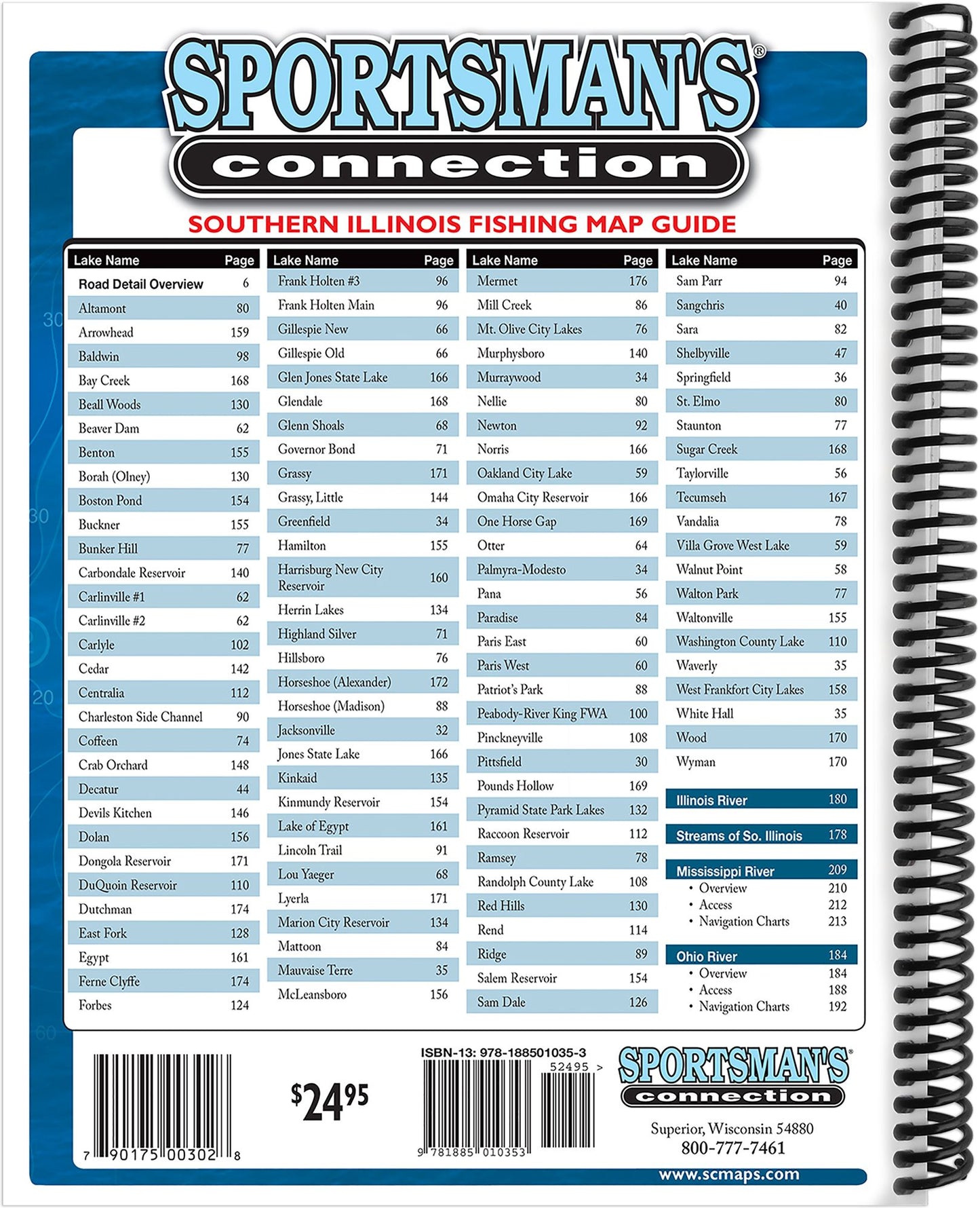 Southern Illinois Fishing Map Guide