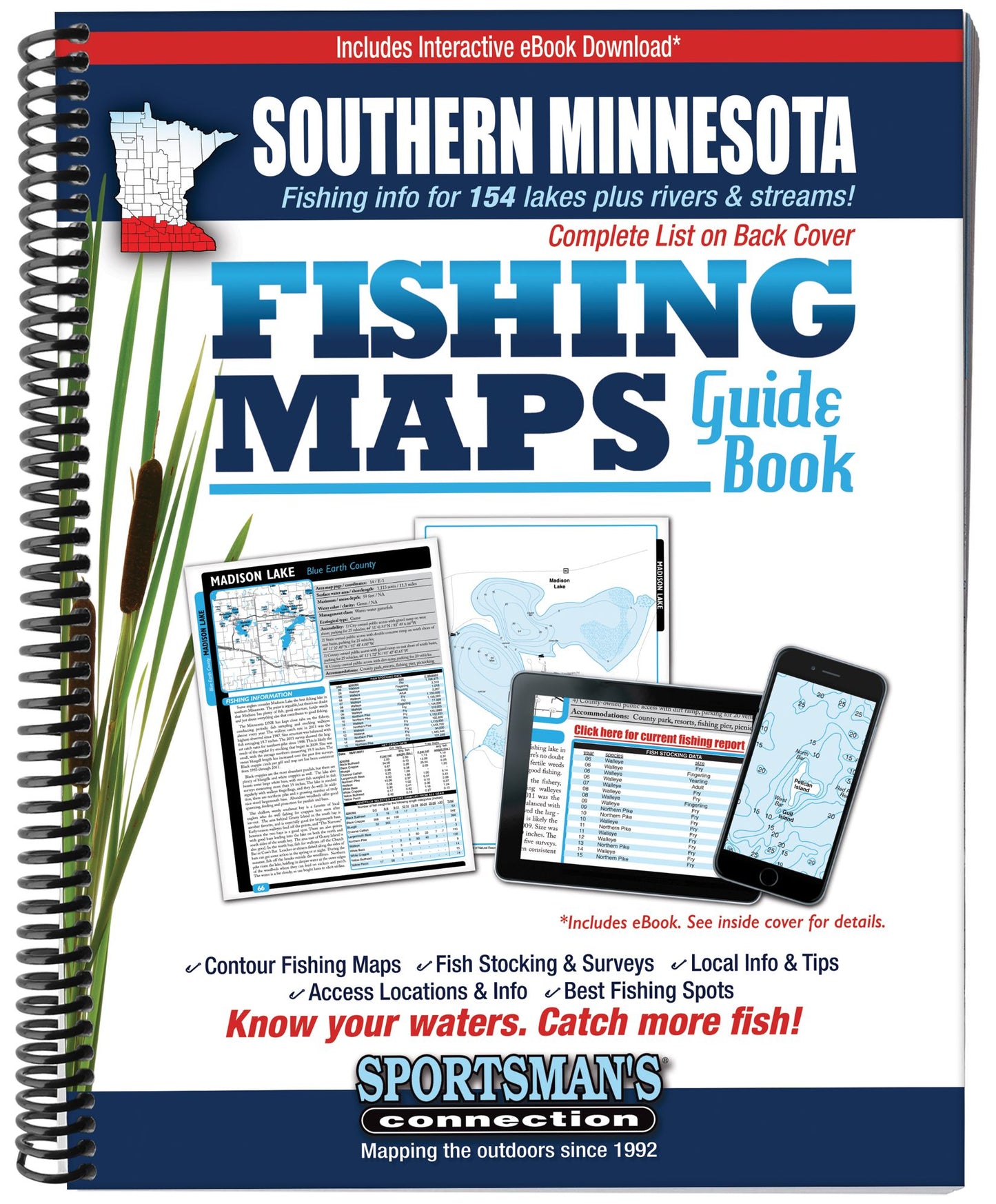 Southern Minnesota Fishing Map Guide