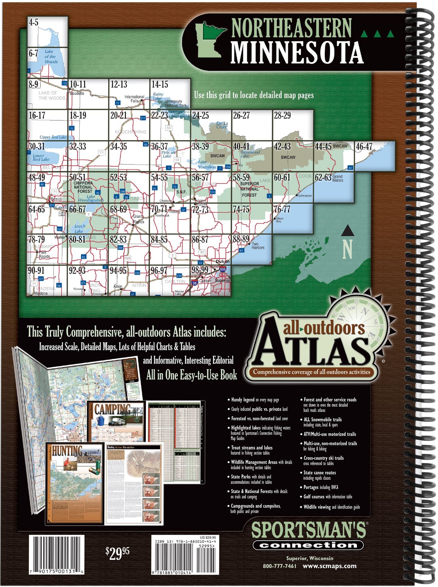 Northeast Minnesota All-Outdoors Atlas