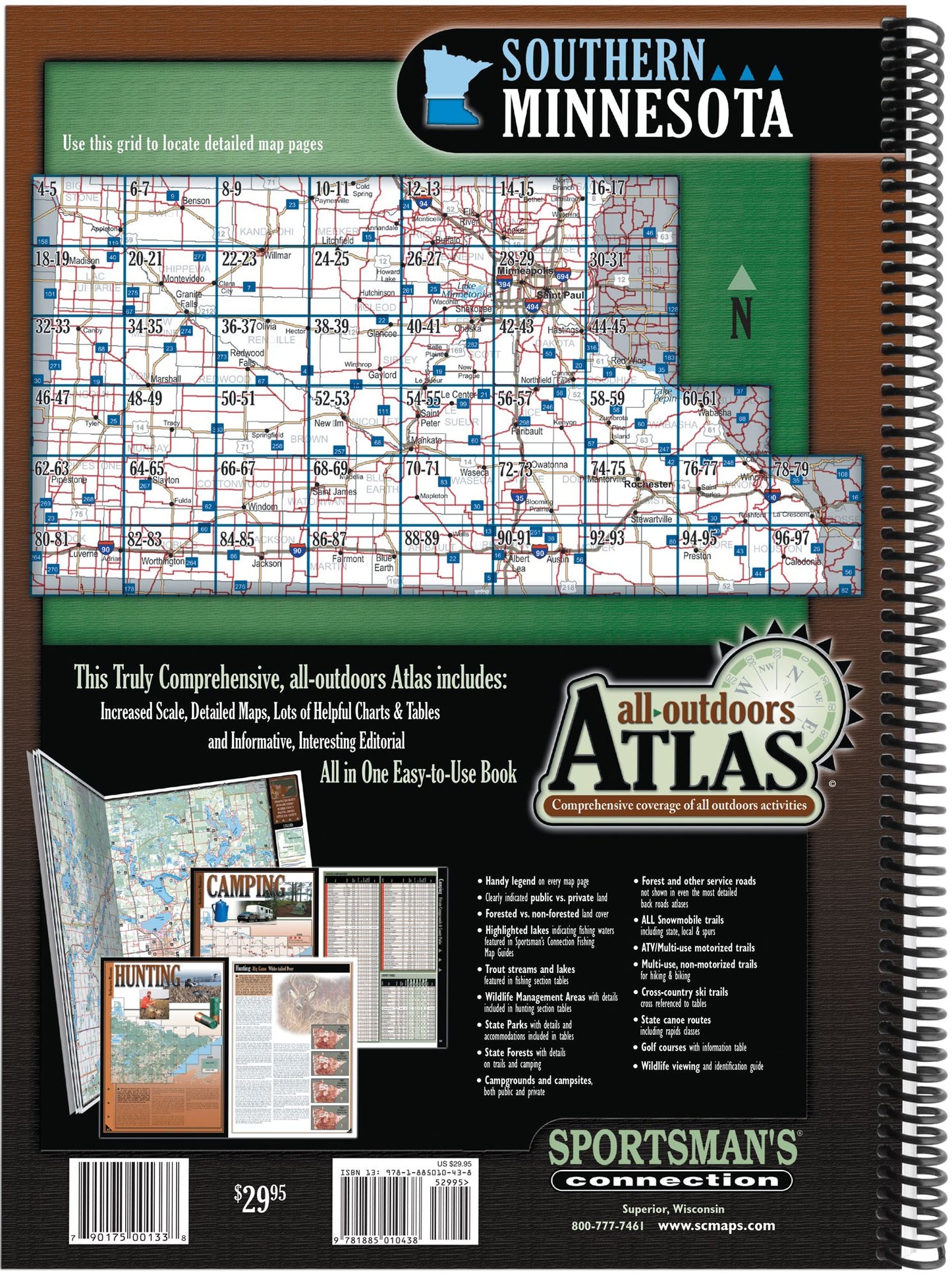 Southern Minnesota All-Outdoors Atlas