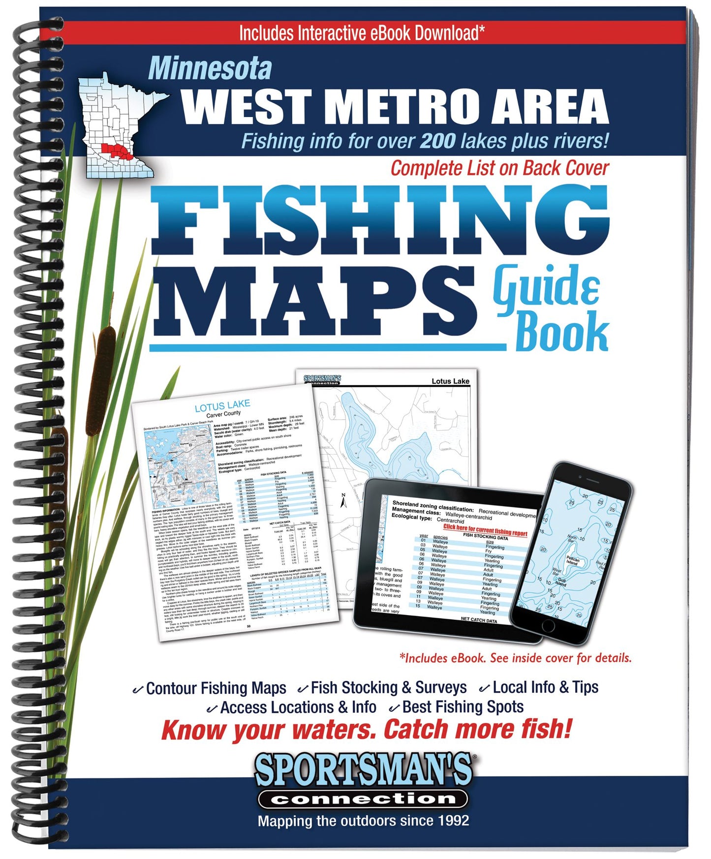 West Metro Area Fishing Map Guide