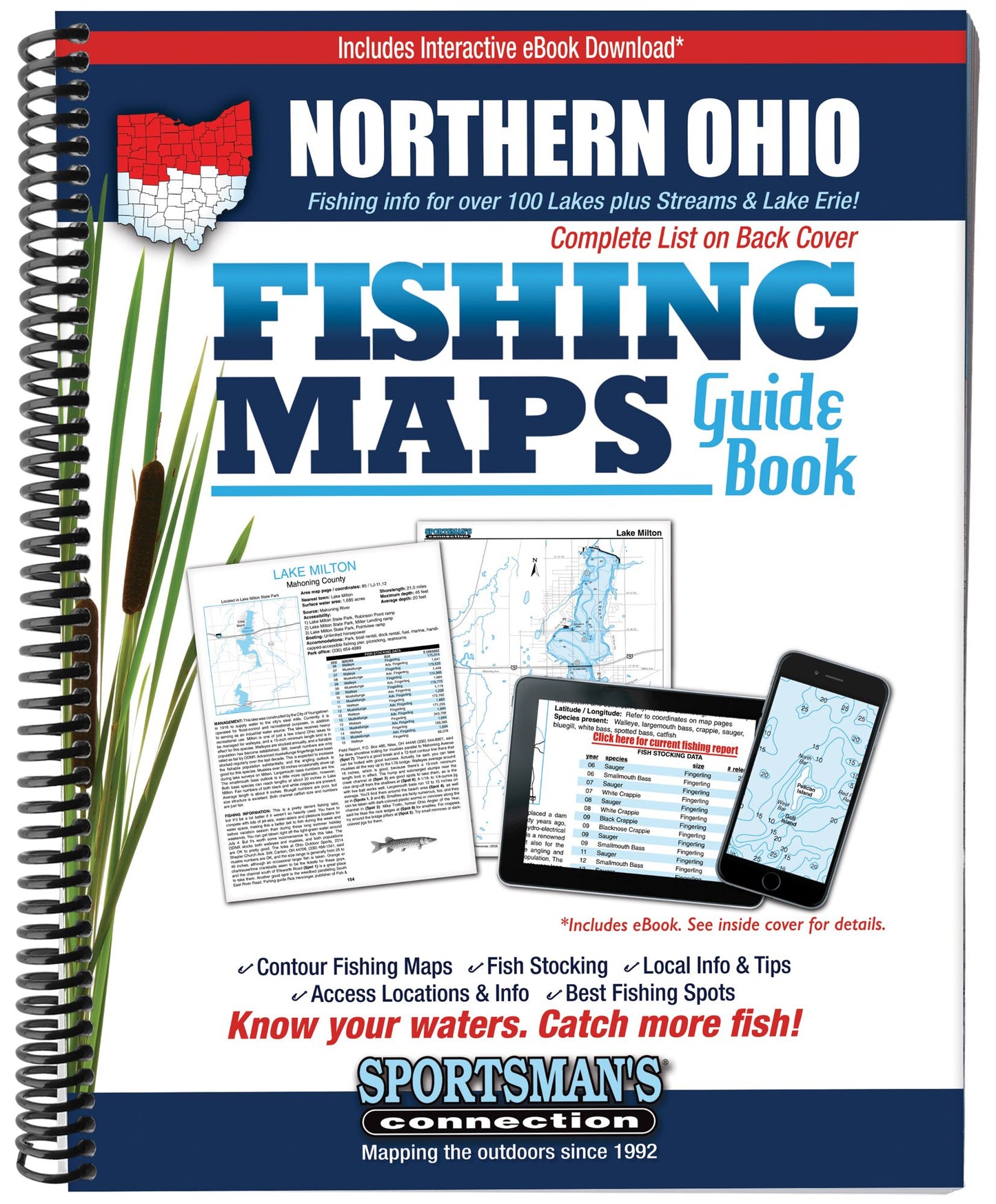 Northern Ohio Fishing Map Guide