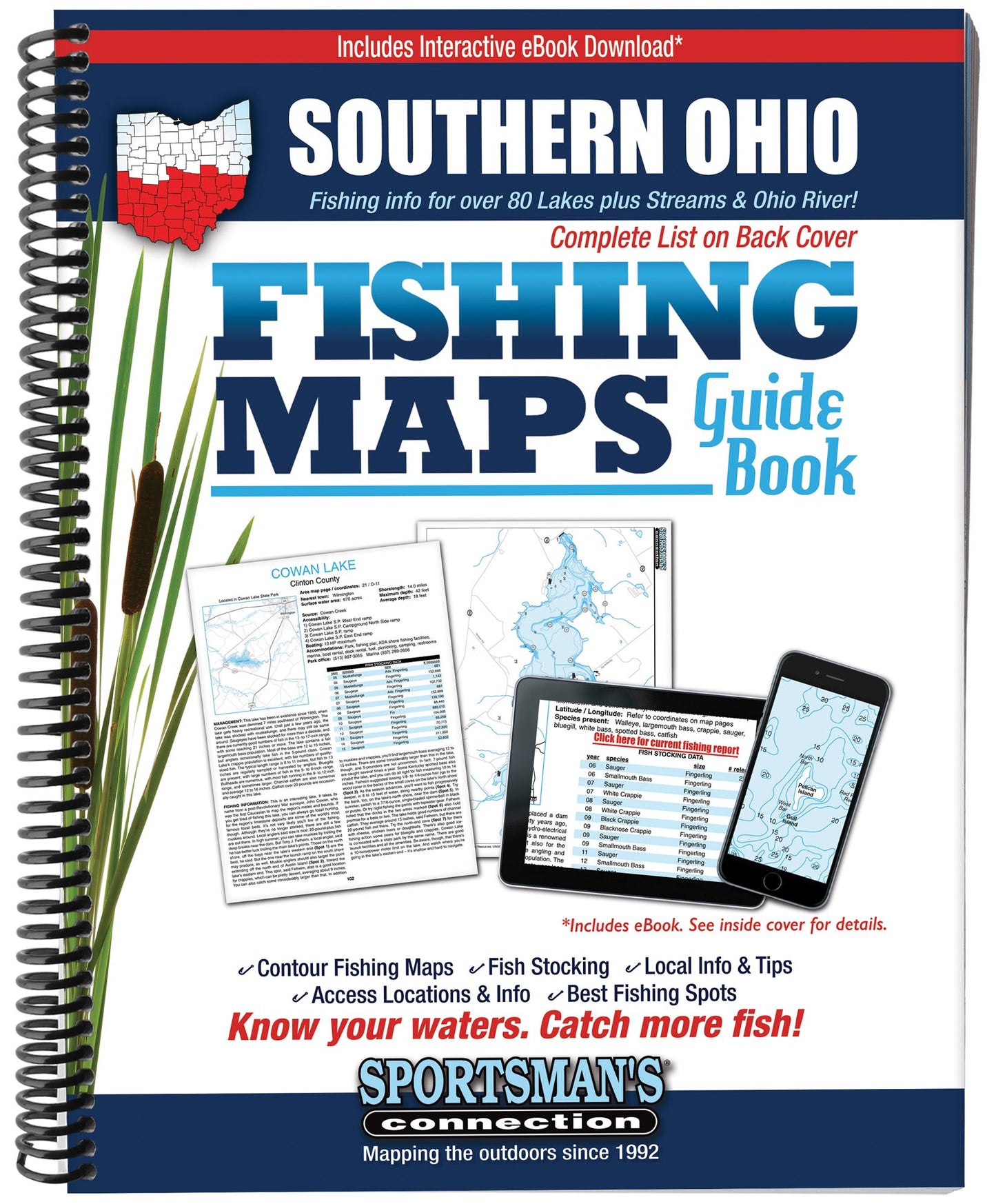Southern Ohio Fishing Map Guide