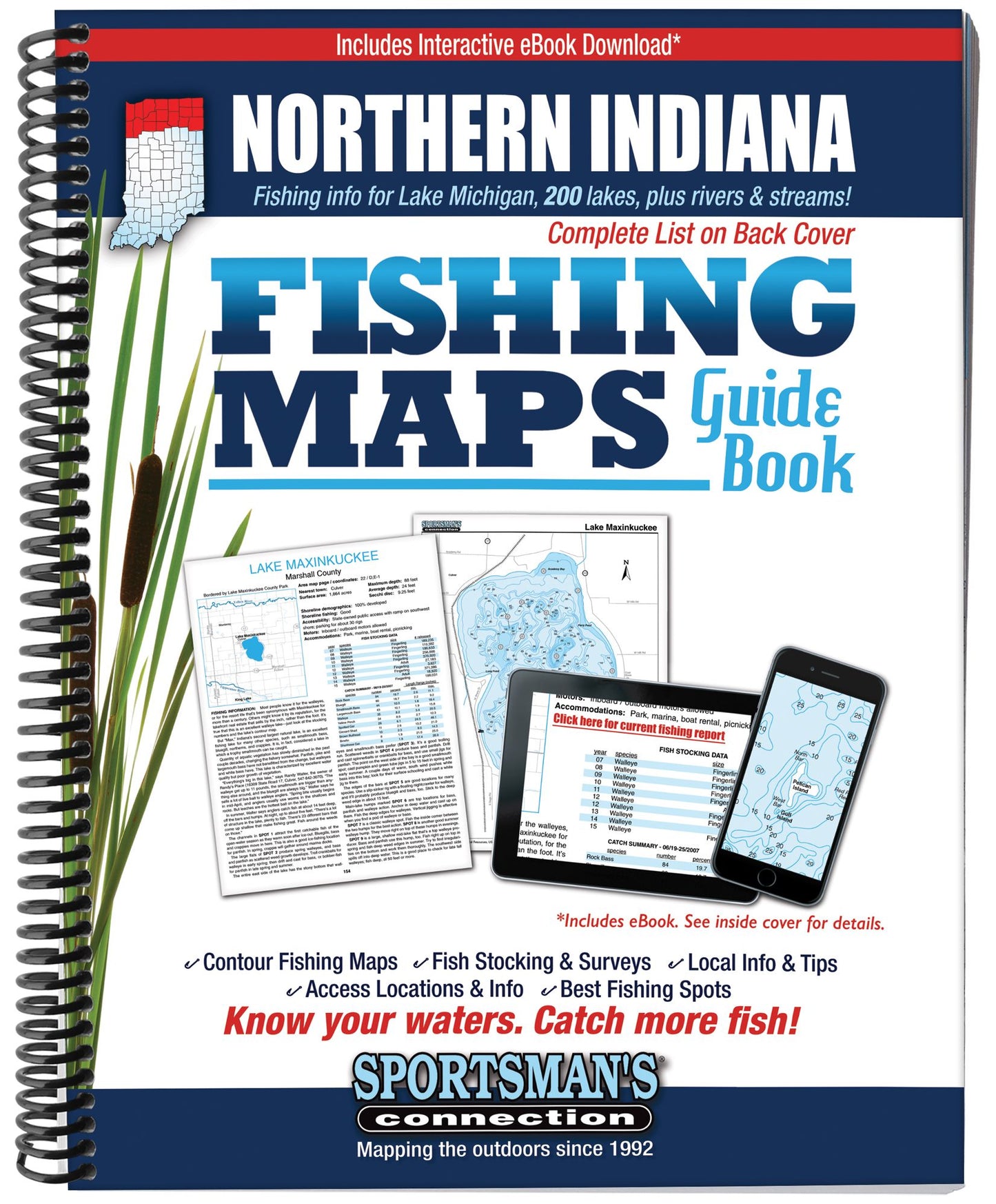 Northern Indiana Fishing Map Guide