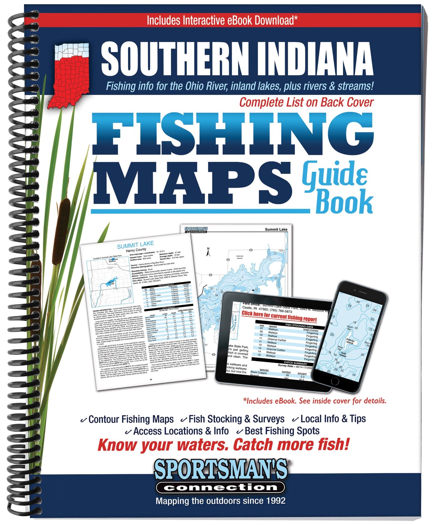 Southern Indiana Fishing Map Guide