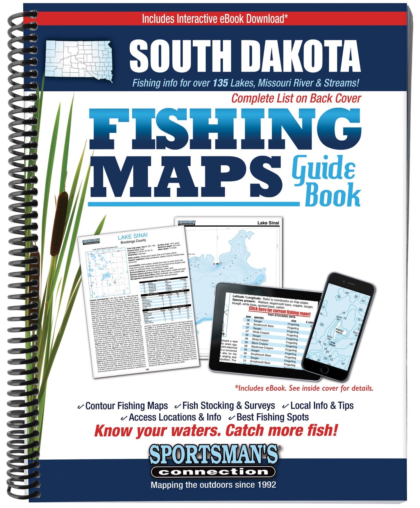 South Dakota Fishing Map Guide