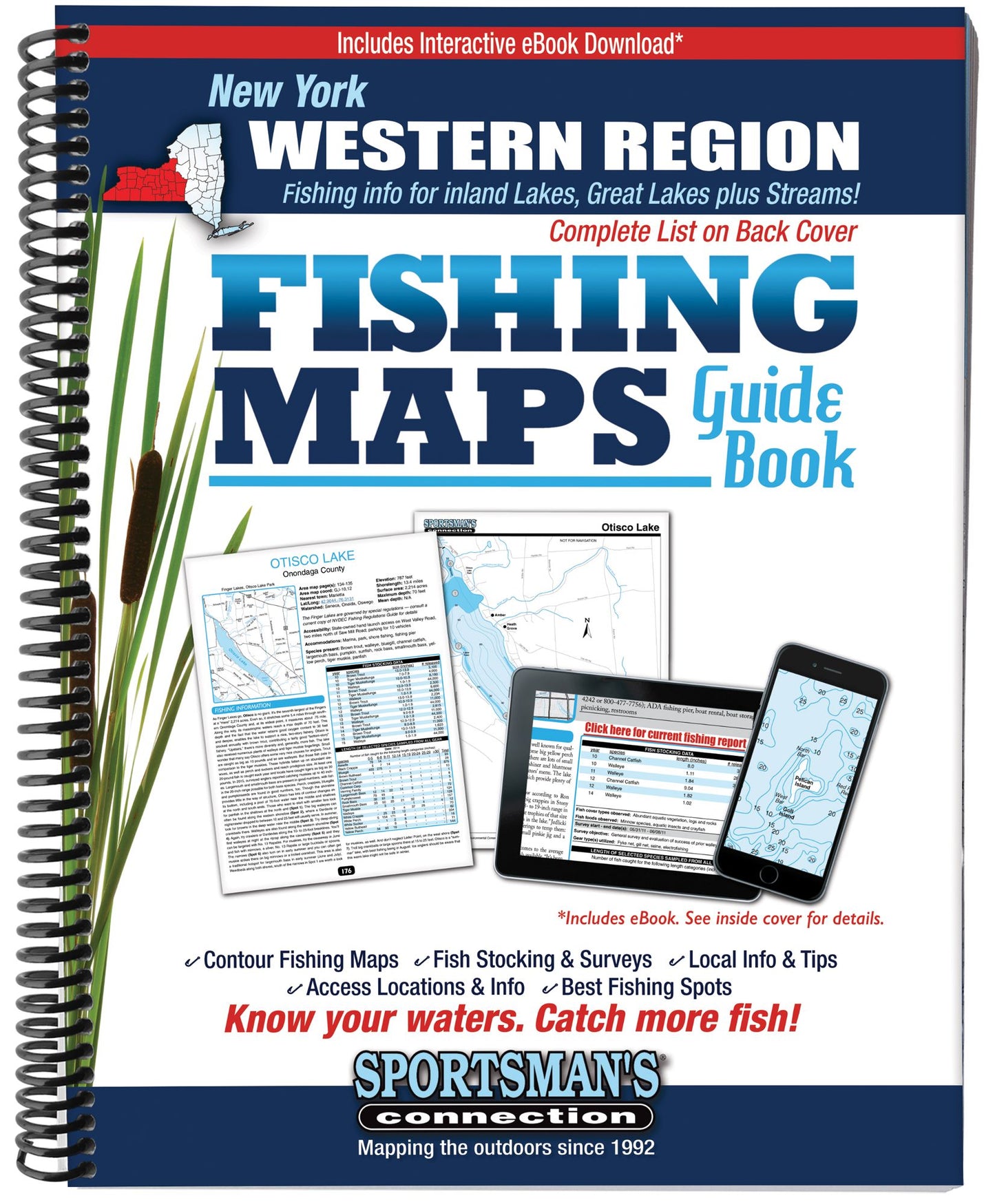 Western New York Fishing Map Guide