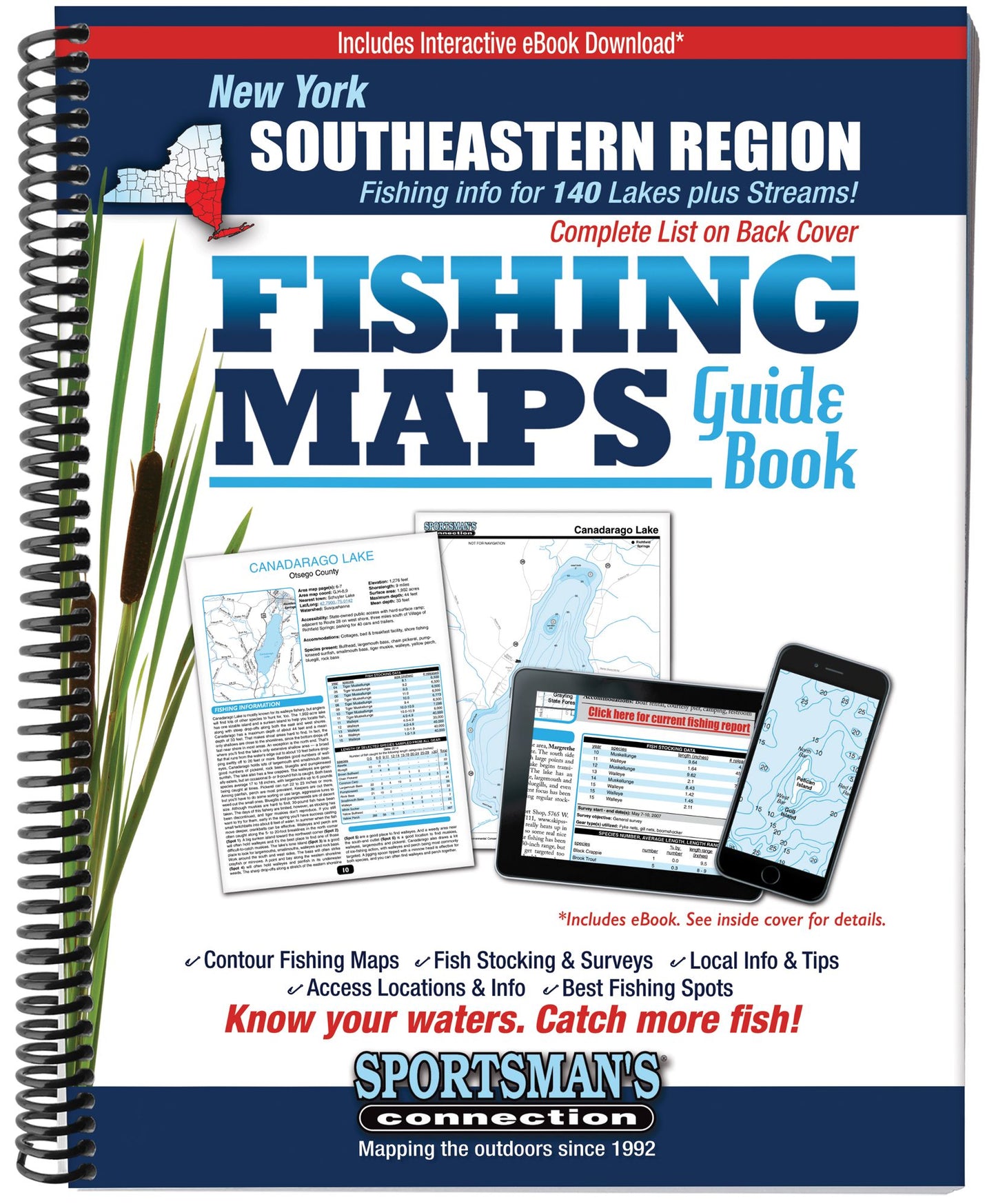 Southeastern New York Fishing Map Guide