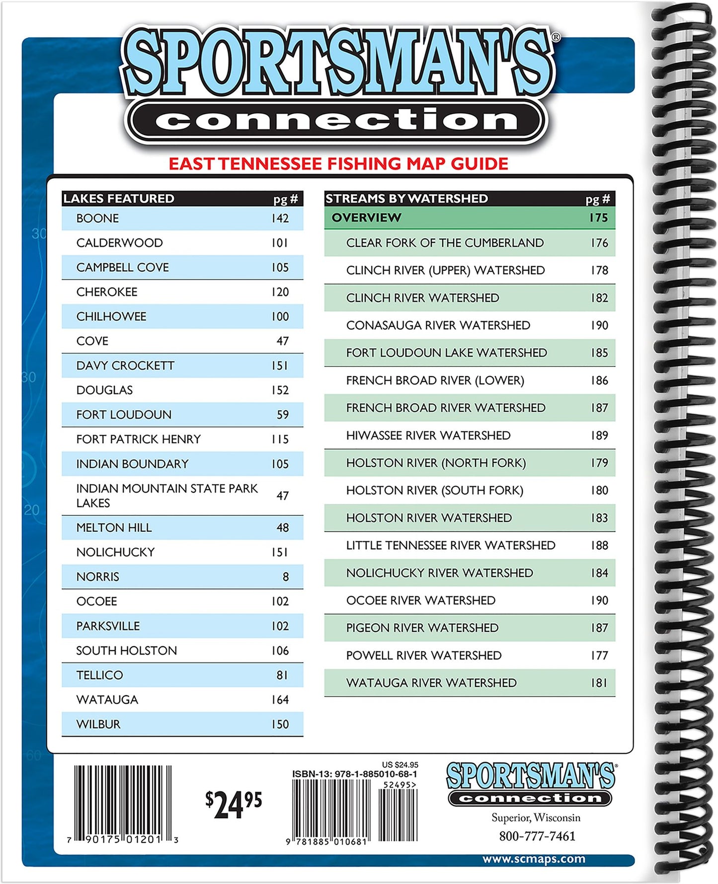East Tennessee Fishing Map Guide