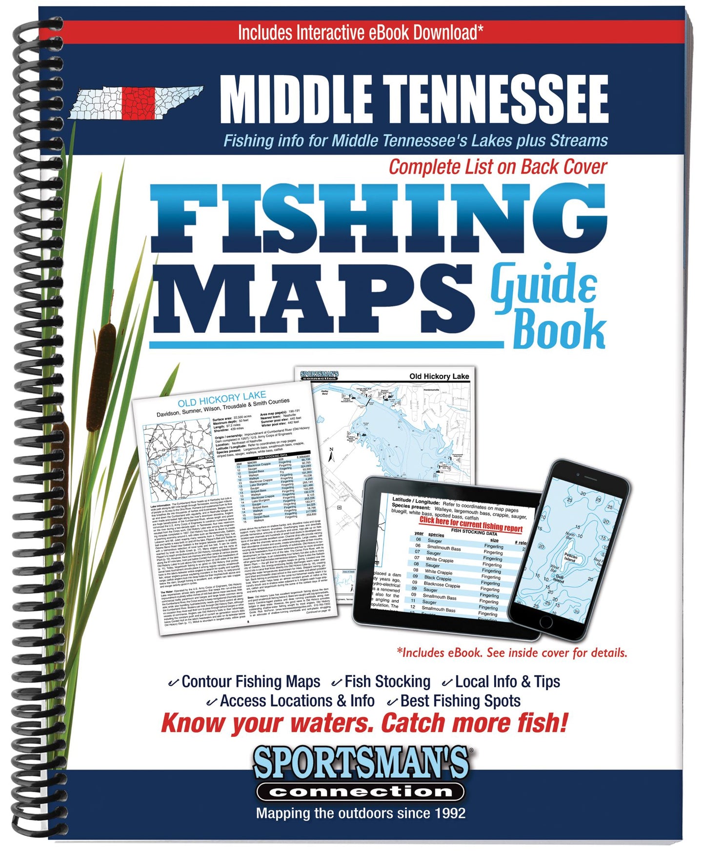 Middle Tennessee Fishing Map Guide